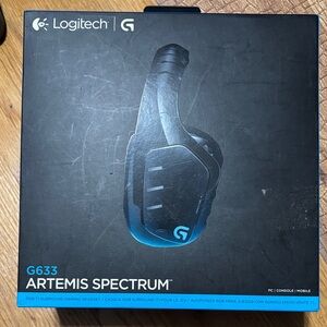 Logitech Black Gaming Headset wired G633